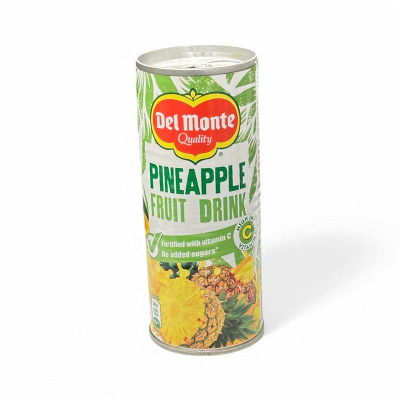 Del Monte Pineapple Fruit Drink No Added Sugar With Vitamine C 240 Ml - Eden's Market