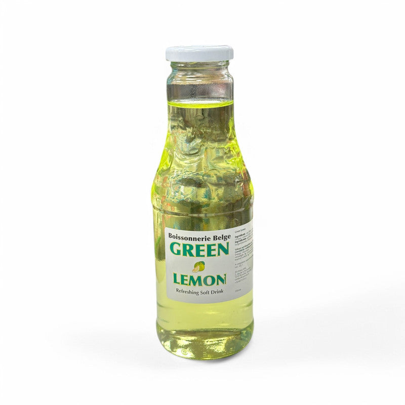 Boissonnerie Belge Green Lemon Refreshing Soft Drink 500 Ml - Eden's Market