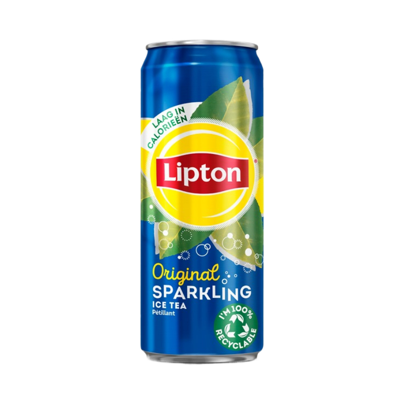 Lipton Original Sparkling Ice Tea 330Ml - Eden's Market