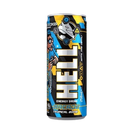 Hell Tropical Bomb Energy Drink 250Ml - Eden's Market