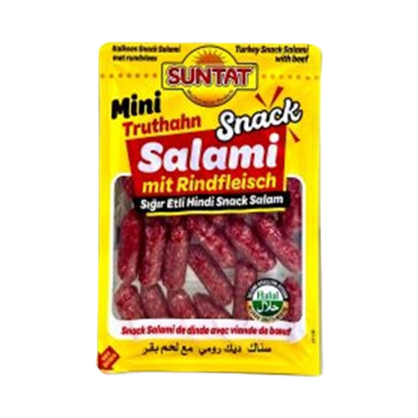 Suntat Halal Mini Turkey Salami Snack 150Gr - Eden's Market