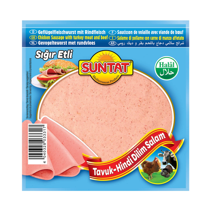 Suntat Beef & Turkey Slices 200Gr - Eden's Market