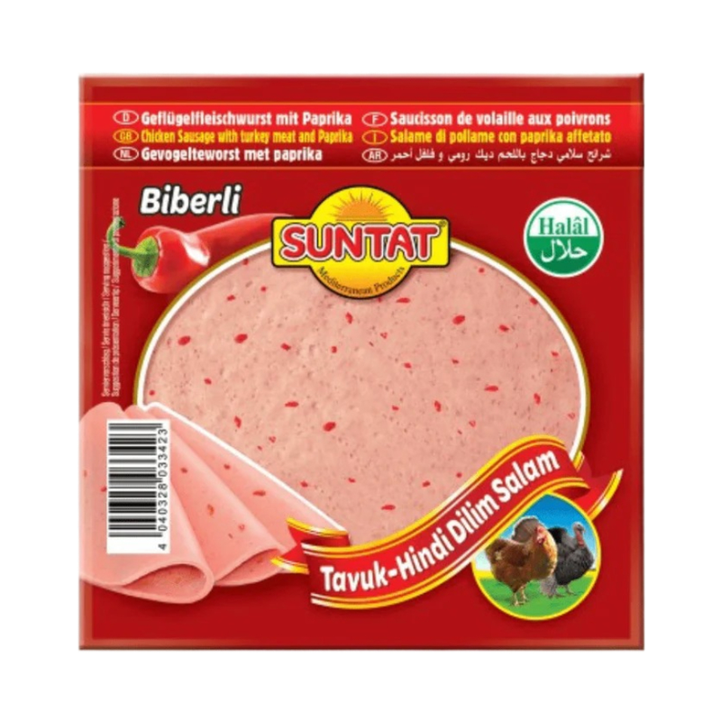 Suntat Chicken & Turkey Slices With Paprika 200Gr - Eden's Market