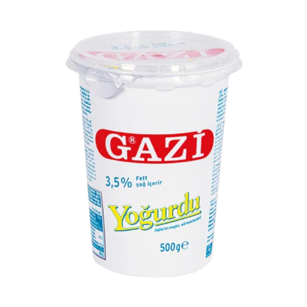 Gazi Yogurt 3.5% Fat 500Gr - Eden's Market