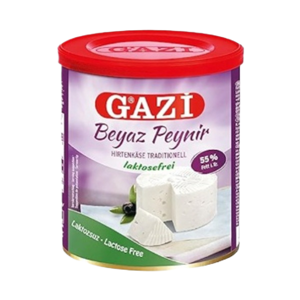 Gazi Lactose Free Salad Cheese 55% 500Gr - Eden's Market