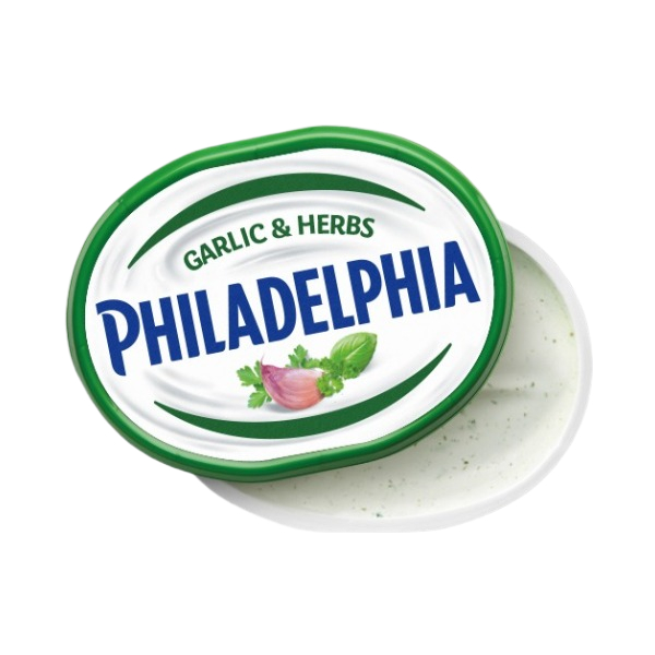 Philadelphia Garlic Cream Cheese Xl 300Gr - Eden's Market