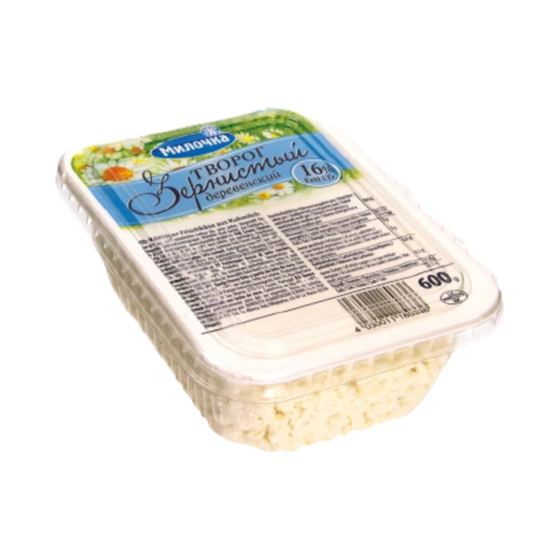 Milochka Fresh Cheese Light 16% 600Gr - Eden's Market