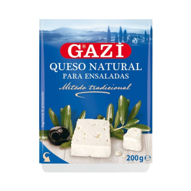 Gazi Salad Cheese Natural 200Gr - Eden's Market