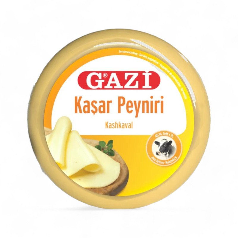 Gazi Kasar Peyniri Natural Cheese 800Gr - Eden's Market