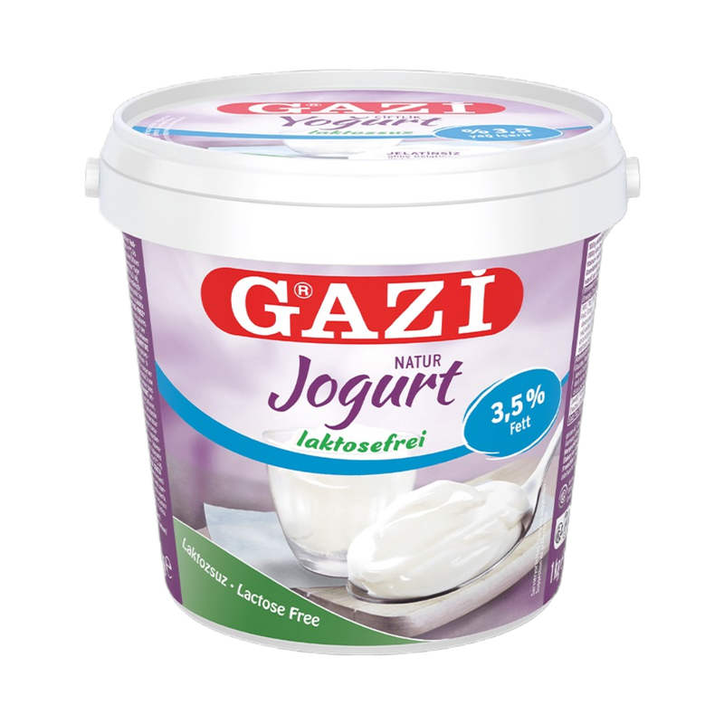 Gazi Lactose Free Yogurt 3.5% Fat 1Kg - Eden's Market