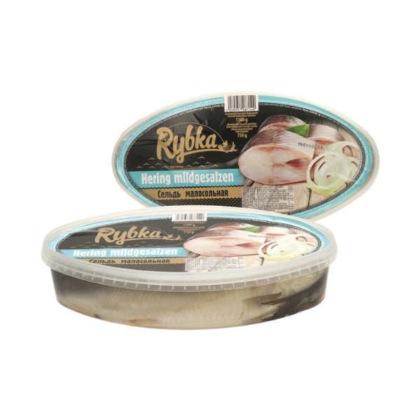 Rybka Herring Clupea Harengus In Brine Not Gutted 720Gr - Eden's Market