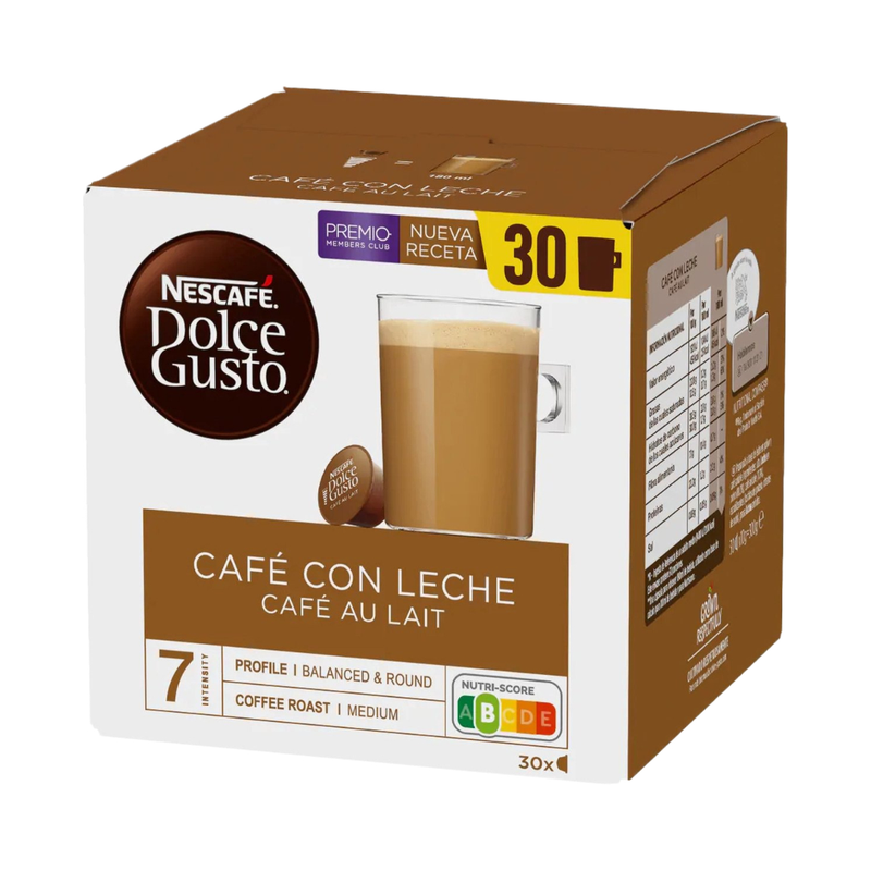 Nescafe Dolce Gusto Café Au Lait Capsules 30 Piece - Eden's Market