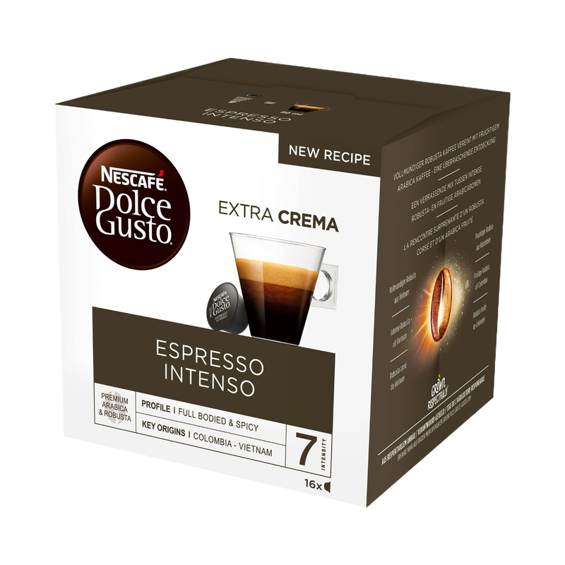 Nescafe Dolce Gusto Café Espresso Intenso Capsules 16 Piece - Eden's Market