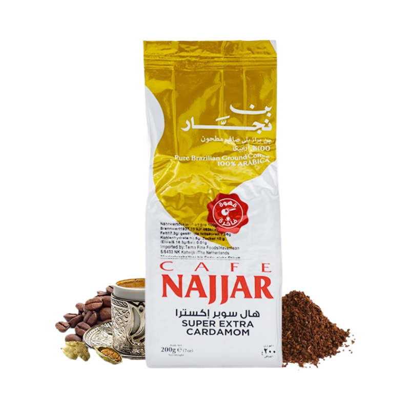 Najjar Coffee Super Extra Cardamom 200Gr - Eden's Market