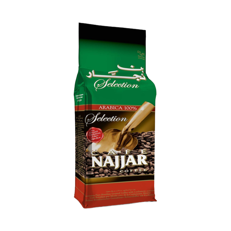 Najjar Coffee Green With Cardamom 450Gr - Eden's Market