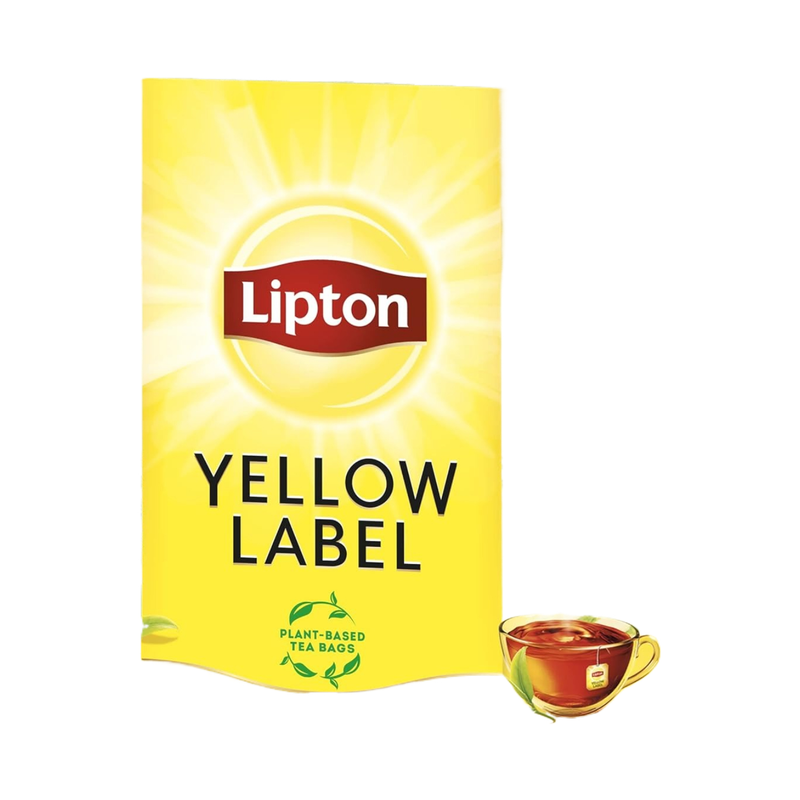 Lipton Yellow Label Tea Bags New Packaging 100 Piece - Eden's Market