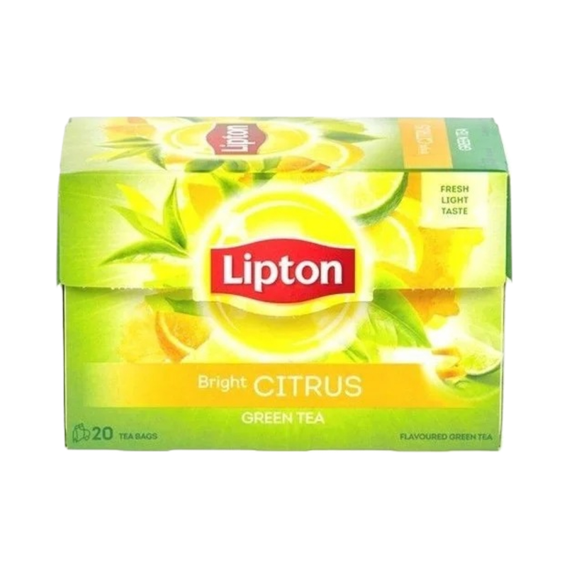 Lipton Citrus Green Tea 20 Piece - Eden's Market