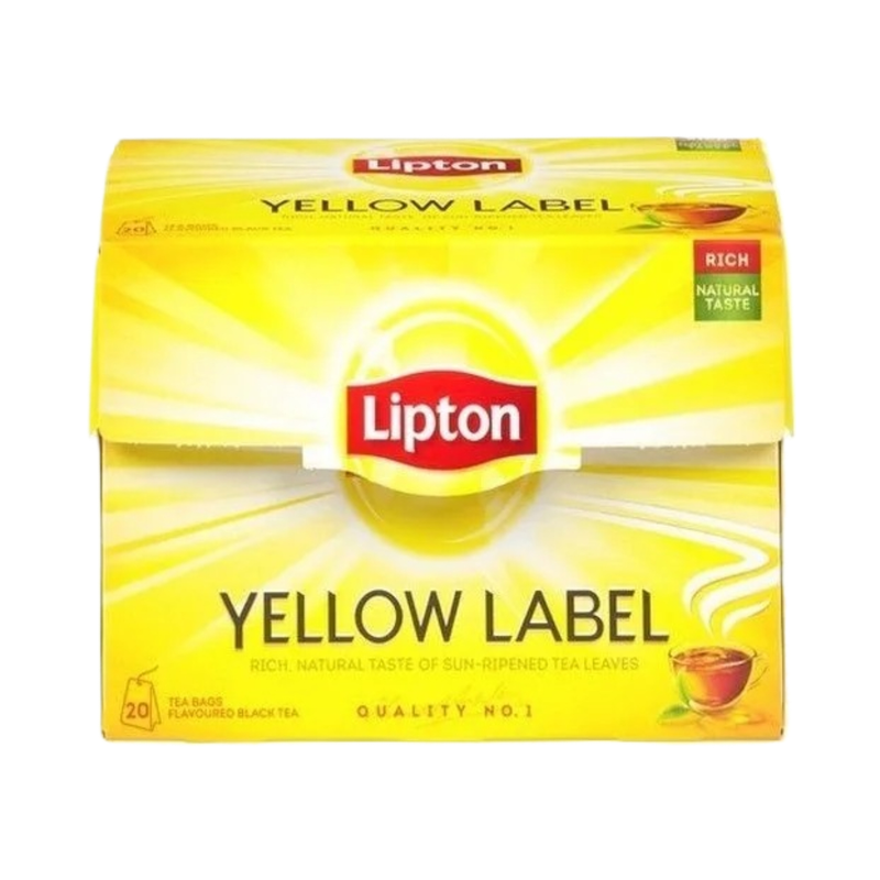 Lipton Yellow Label Tea Bags 20 Piece - Eden's Market