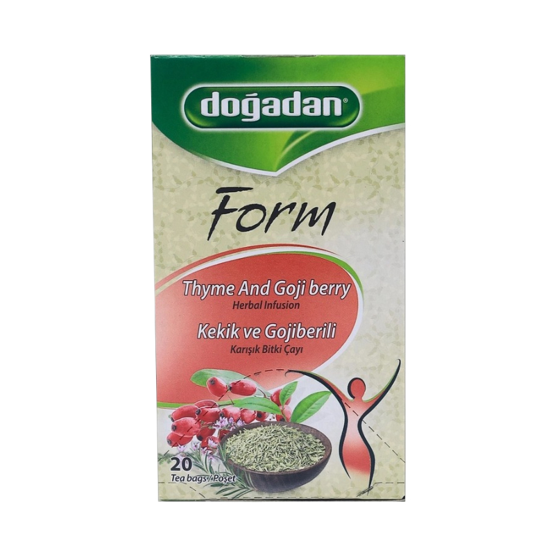 Dogadan Form Tea Thyme And Goji Berry 20 Piece - Eden's Market