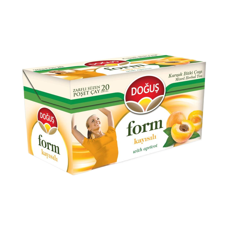 Dogus Form Tea Apricot 20 Piece - Eden's Market