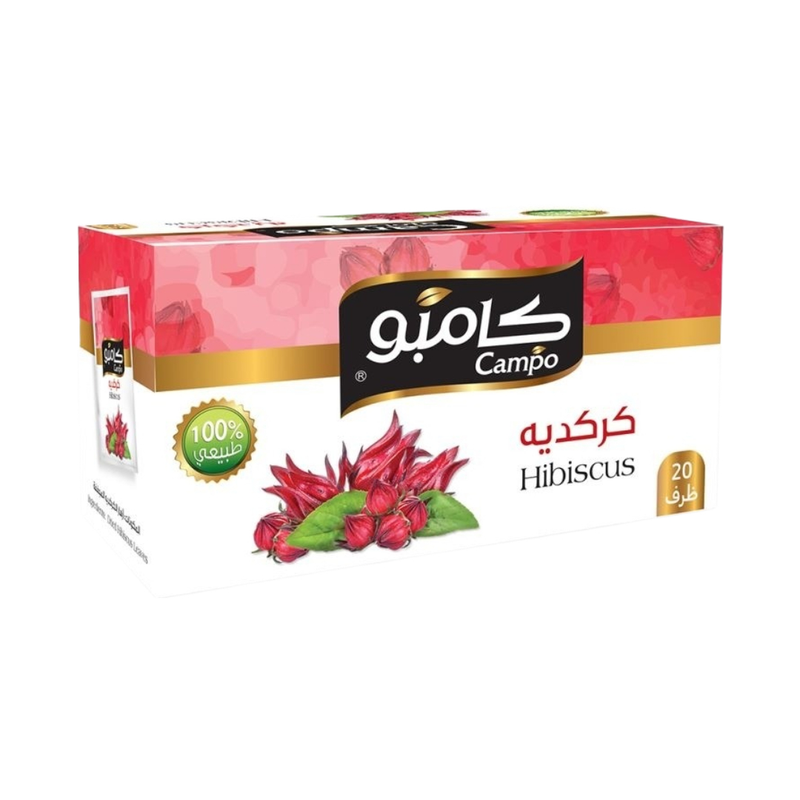 Campo Herbal Tea Hibiscus 20 Piece - Eden's Market