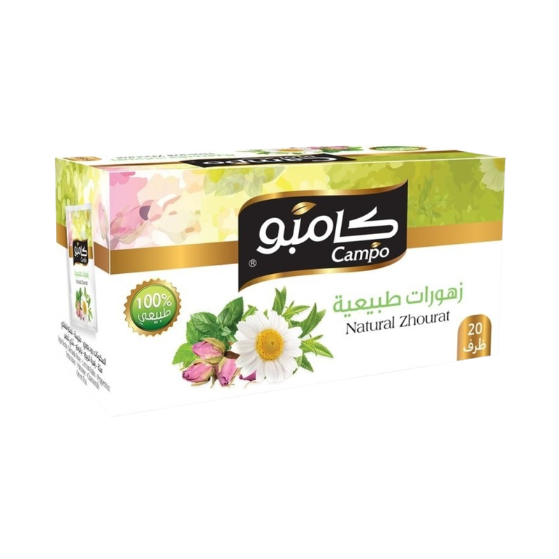 Campo Herbal Tea Natural Zhourat 20 Piece - Eden's Market