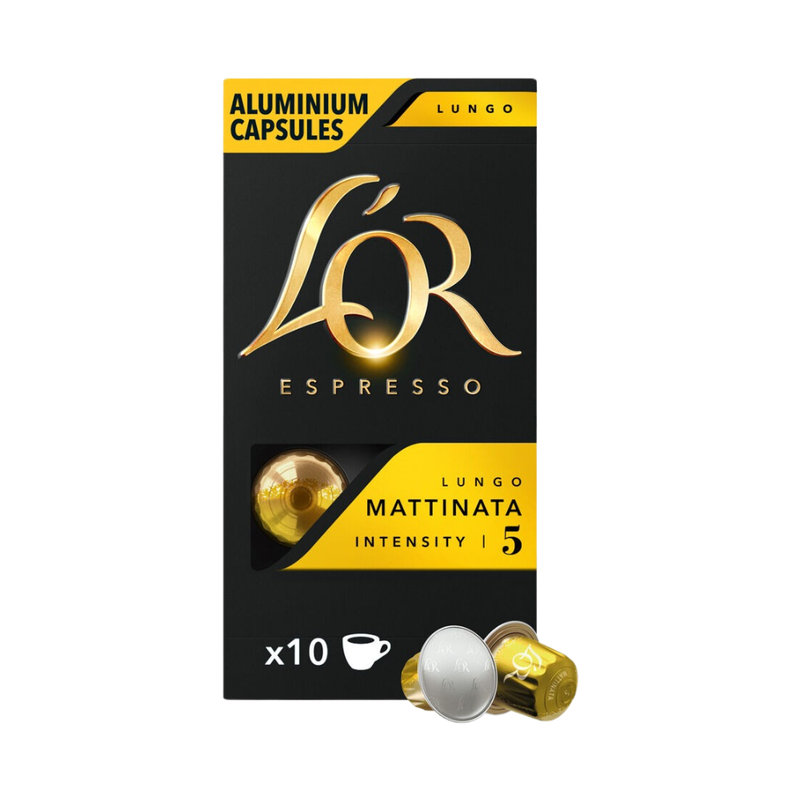 L'Or N5 Lungo Mattinata Coffee Capsules 10 Piece - Eden's Market