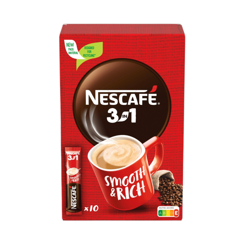 Nescafe 3 In 1 Original Instant Coffee 10 Piece - Eden's Market