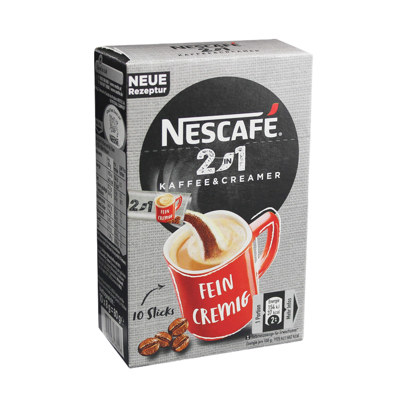 Nescafe 2 In 1 Instant Coffee 10 Piece - Eden's Market