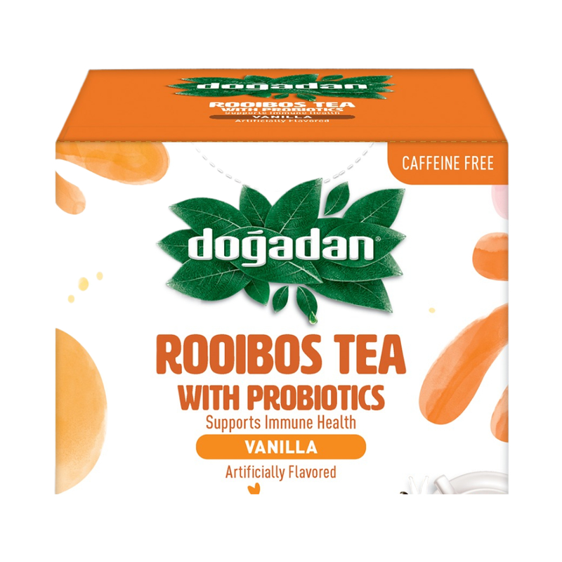 Dogadan Rooibos Tea With Probiotics Vanilla 14 Piece - Eden's Market