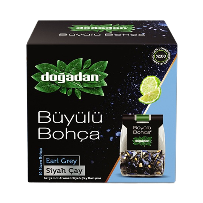 Dogadan Herbal Tea Citroen Flavored 10 Piece - Eden's Market