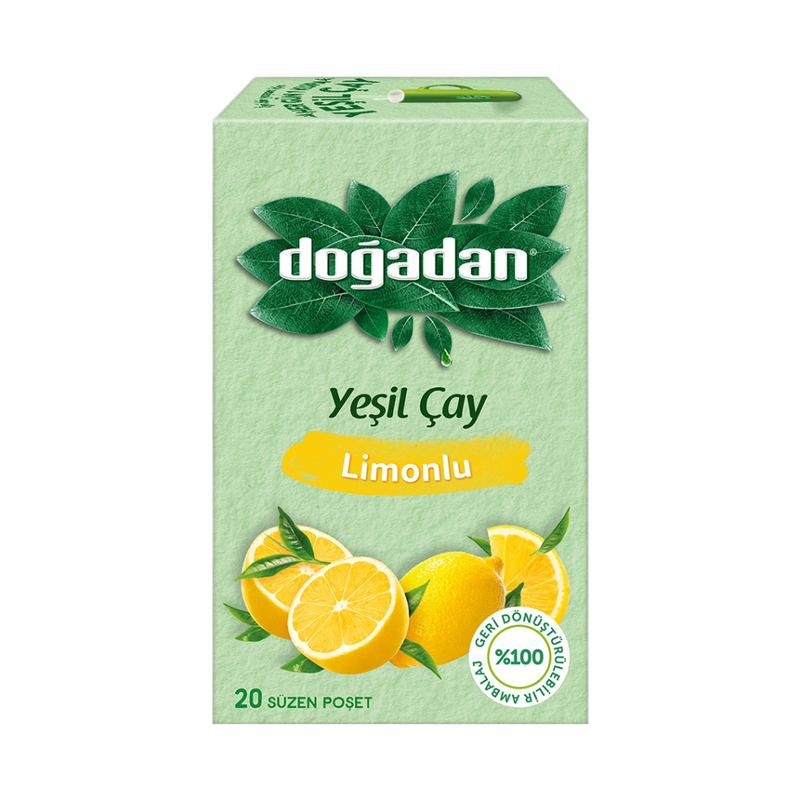 Dogadan Lemon Flavored Tea 20 Piece - Eden's Market