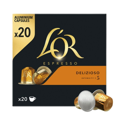 L'Or N5 Delizioso Coffee Capsules 20 Piece - Eden's Market