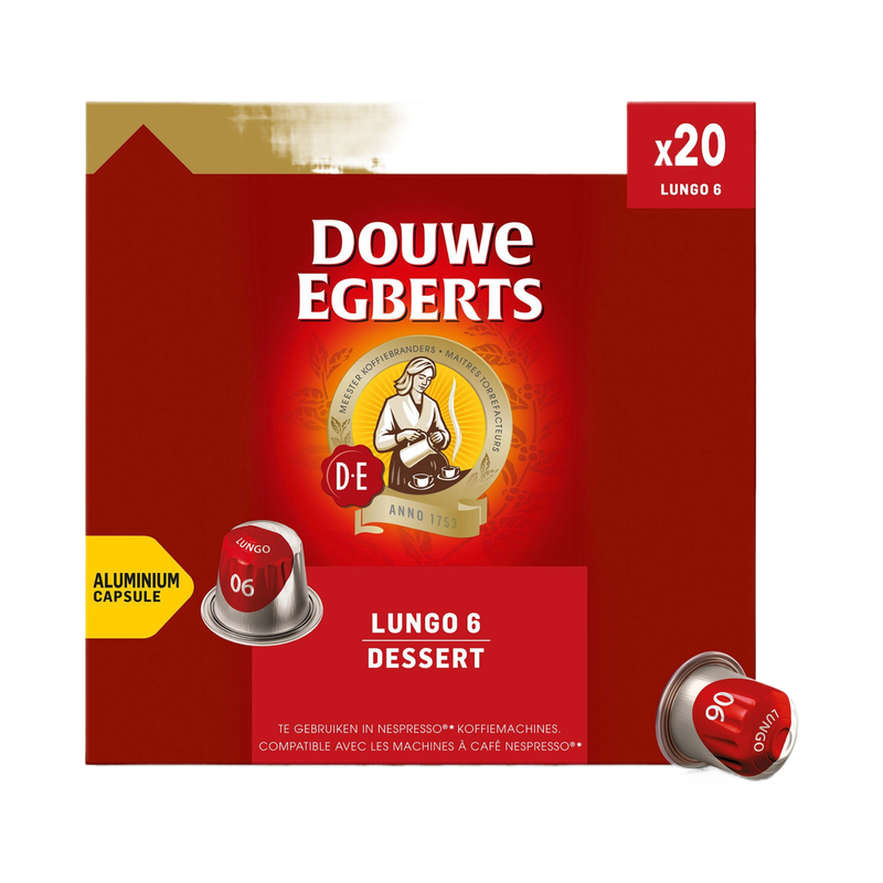 Douwe Egberts Dessert Lungo Capsules 20 Piece - Eden's Market