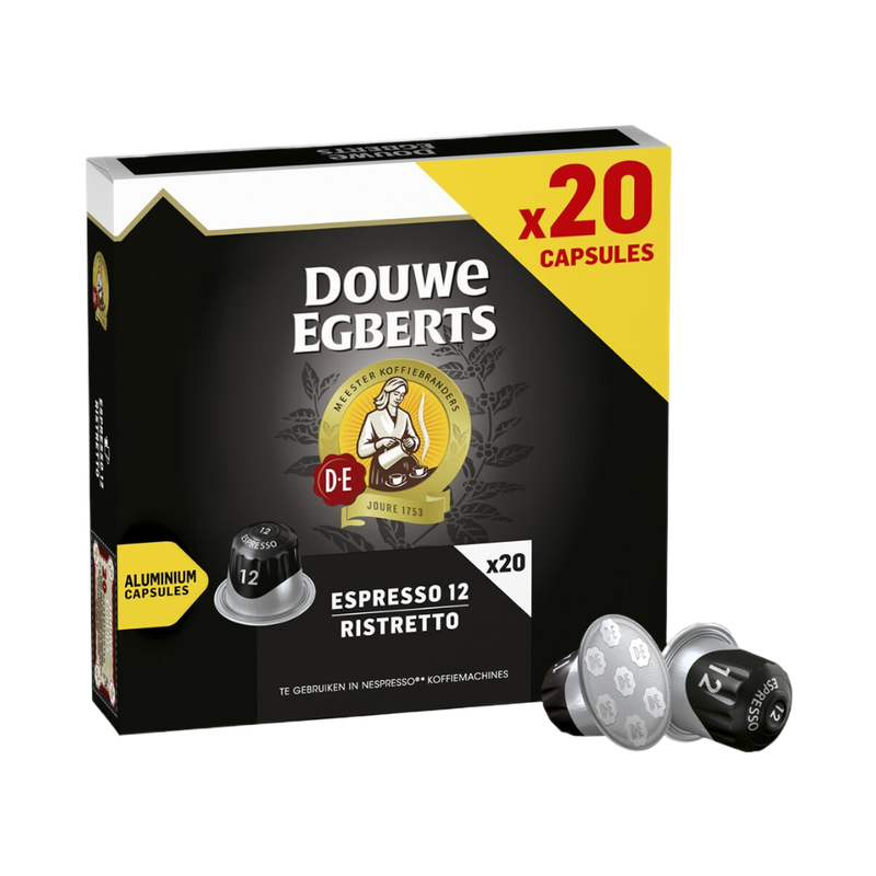 Douwe Egberts Ristretto Black Capsules 20 Piece - Eden's Market