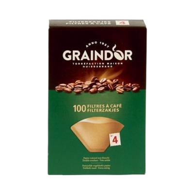 Graindor Coffee Filters N4 100 Piece - Eden's Market