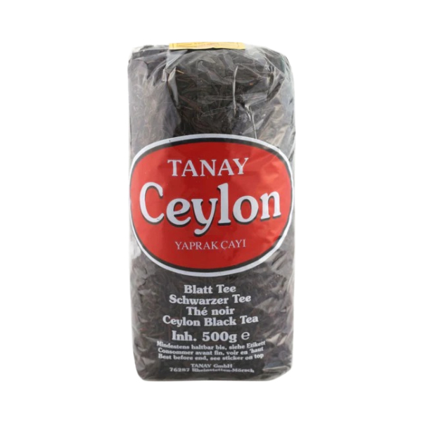 Tanay Ceylon Turkish Black Tea 500Gr - Eden's Market