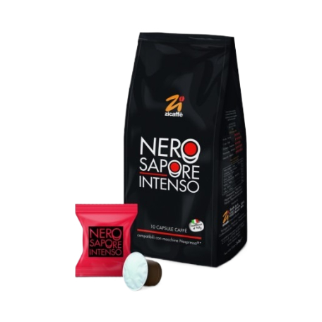 Zicaffe Nero Sapore Intenso Coffee Capsules 10 Piece - Eden's Market