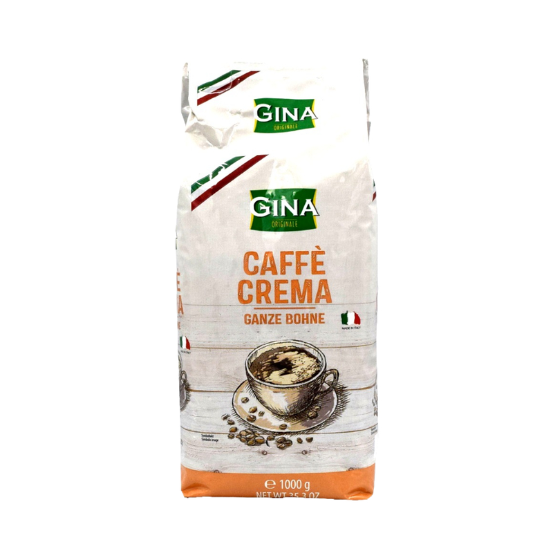 Gina Originale Caffe Crema Whole Coffee Beans 1000Gr - Eden's Market