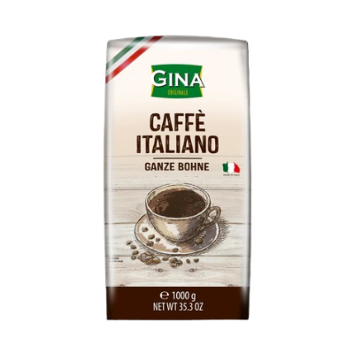 Gina Originale Caffe Italiano Whole Beans 1000Gr - Eden's Market