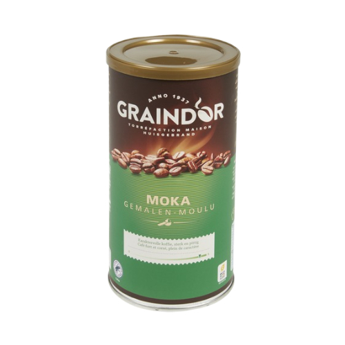 Graindor Moka Grounded Coffee 500Gr - Eden's Market