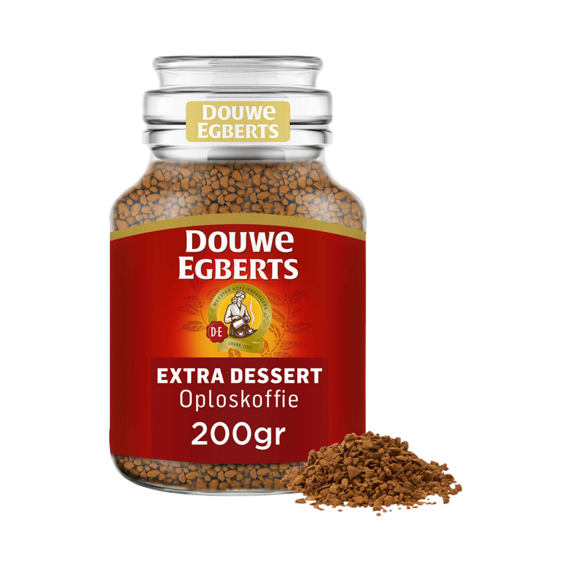 Douwe Egberts Extra Dessert Instant Coffee Powder 200Gr - Eden's Market