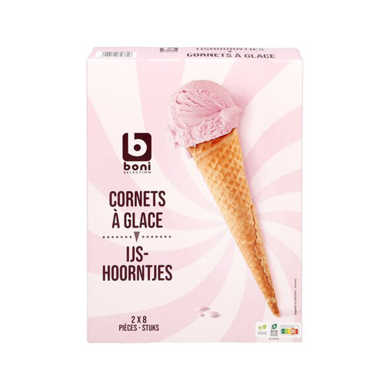 Boni Ice Cream Cones 50 Piece - Eden's Market