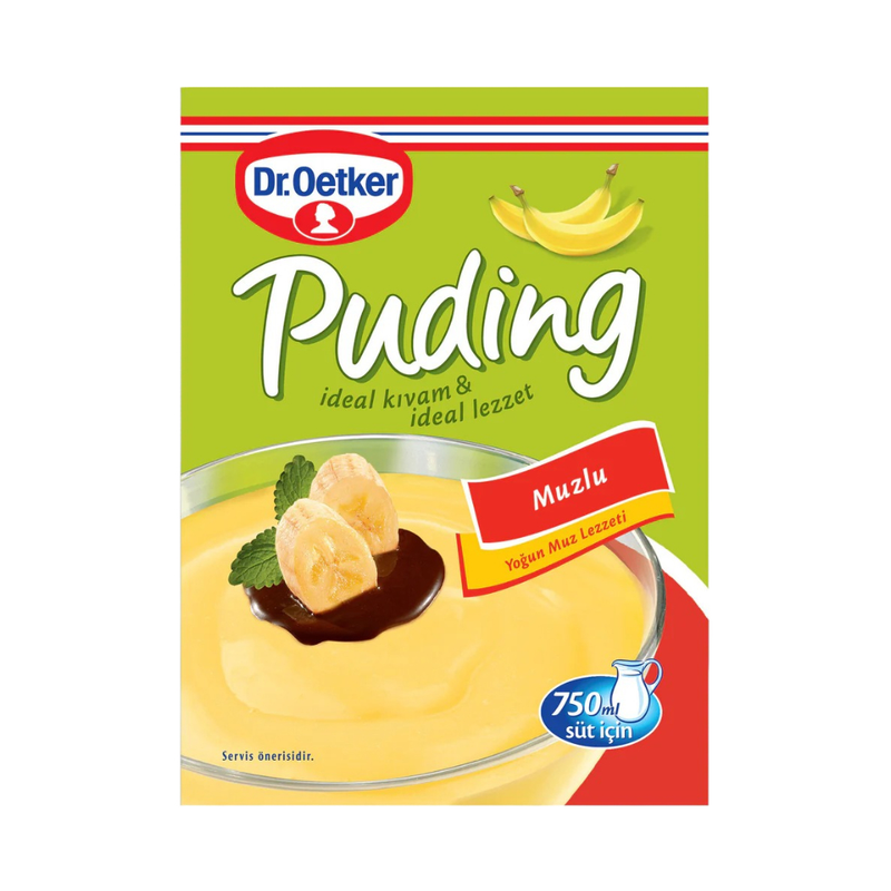 Dr.Oetker Banana Pudding 120Gr - Eden's Market