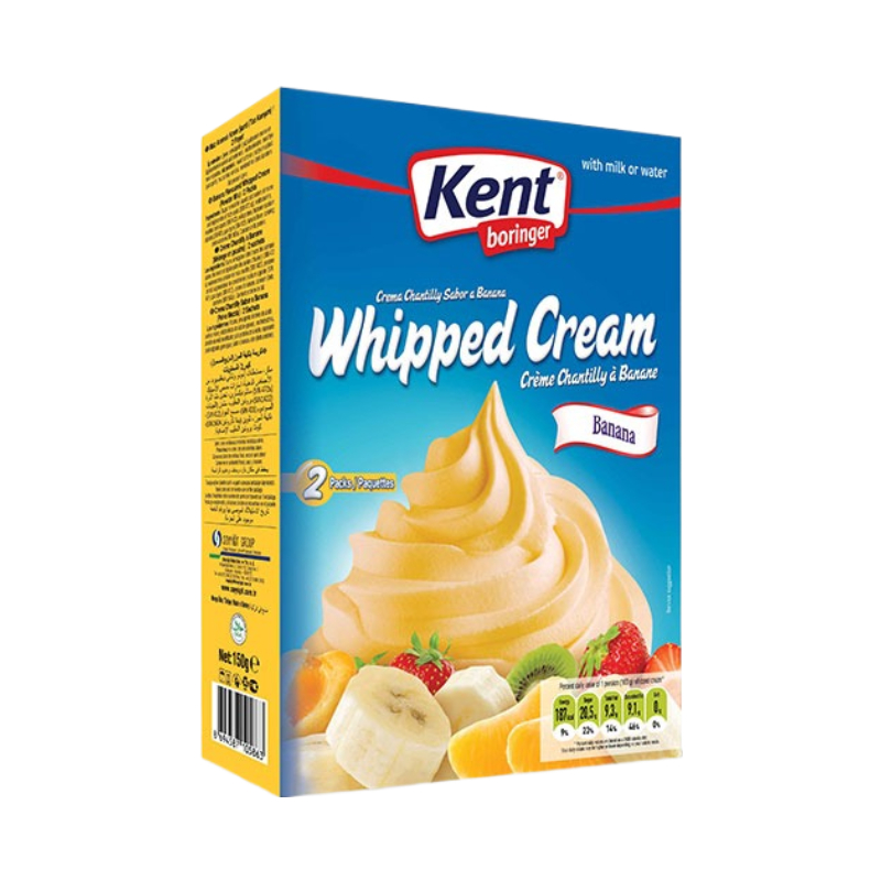 Kent Cream Shanti Banana Whipped Cream 150Gr - Eden's Market