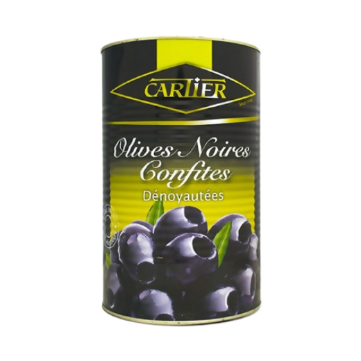 Cartier Black Olives Seedless 400Gr - Eden's Market