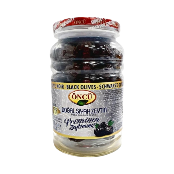 Oncu Black Oil Olives Premium (2Xl-Xl 181-230) 500Gr - Eden's Market