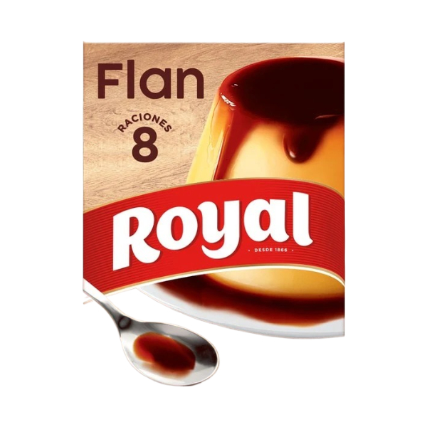 Royal Flan Powder 8 Rations 186Gr - Eden's Market