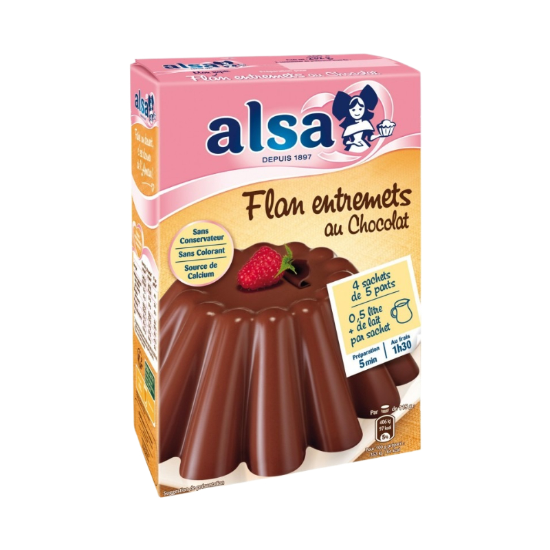 Alsa Flan Mixed With Chocolate 45Gr - Eden's Market