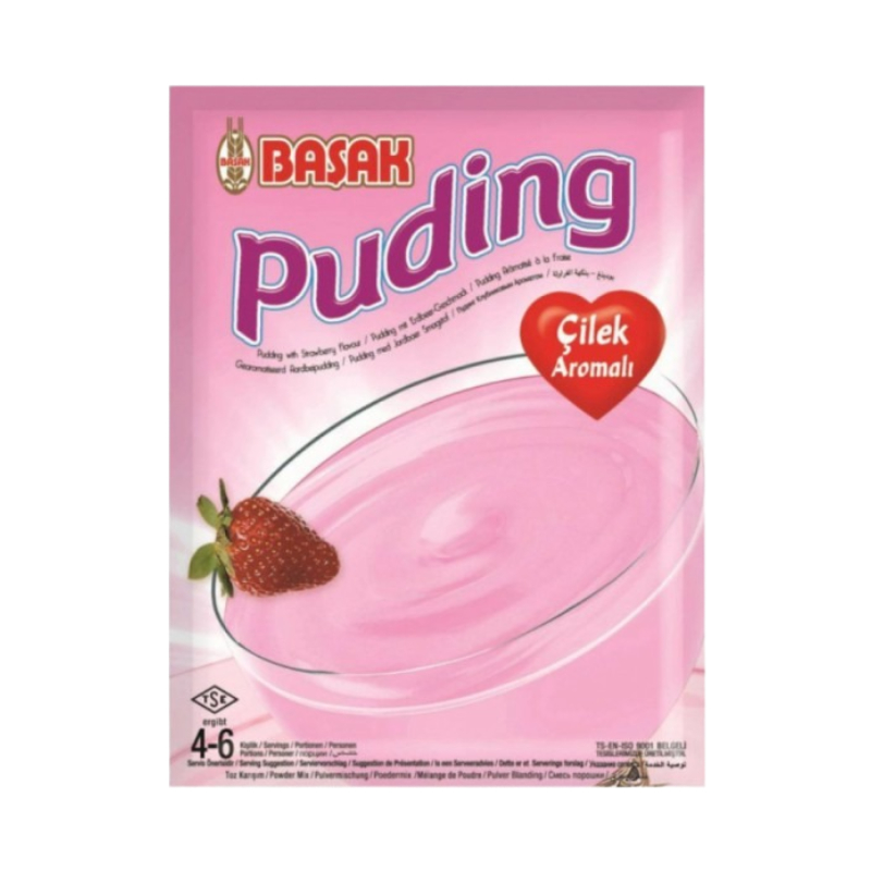 Basak Strawberry Pudding 130Gr - Eden's Market